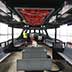 Inside view of 2016 New Water Taxi in Baltimore with cool2sea™ enclosures